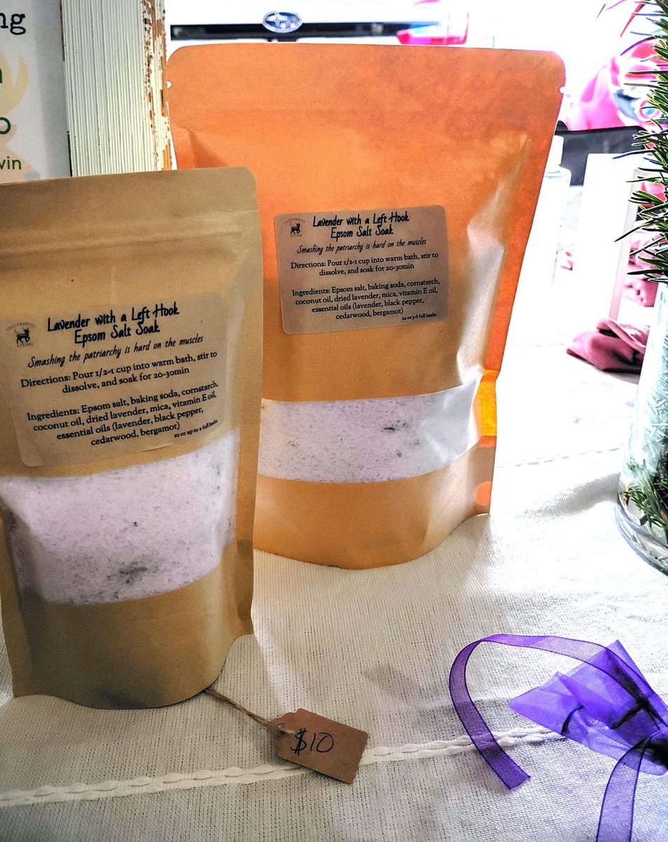 Lavender Epsom Salt Soak